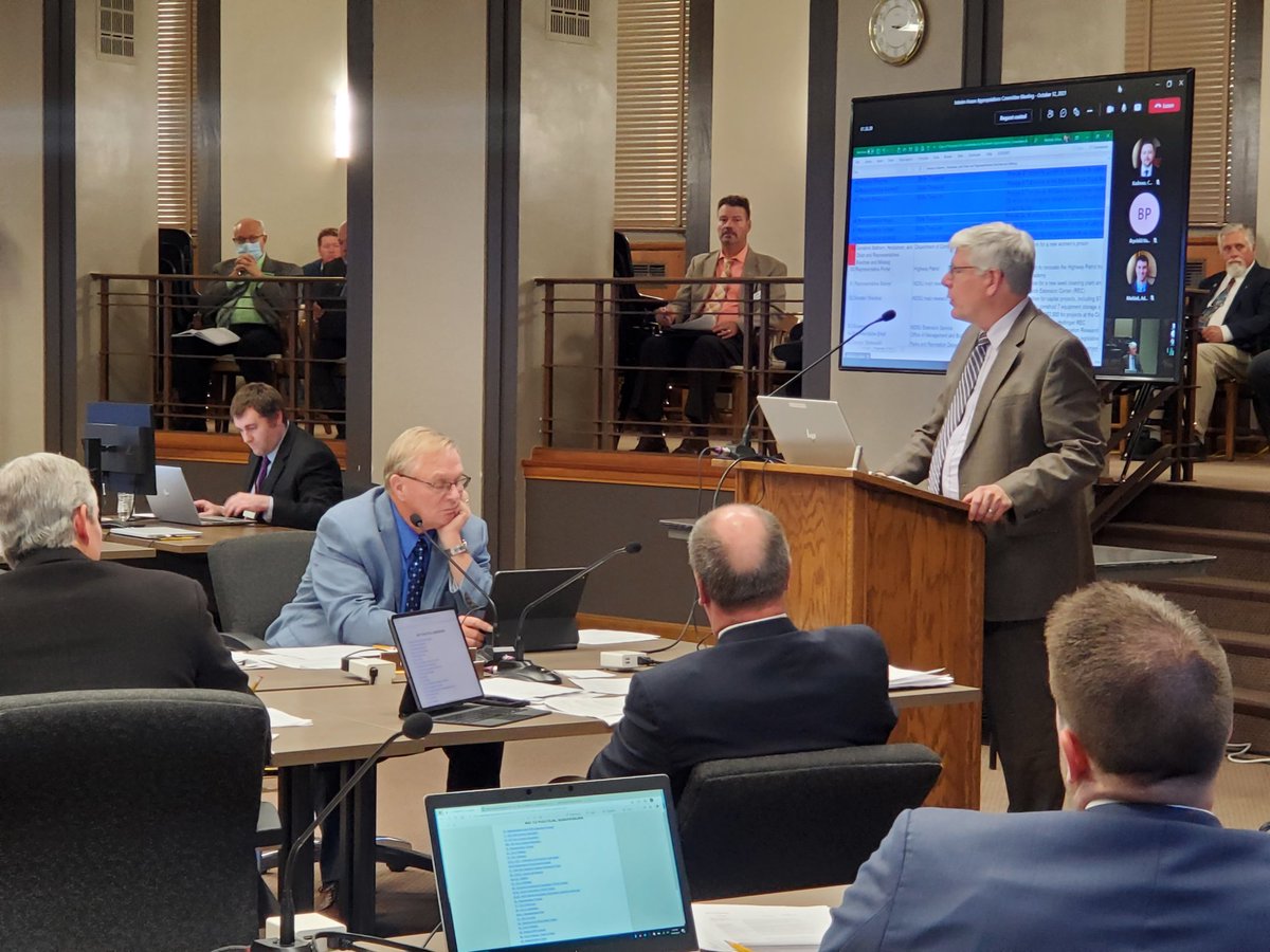 "Counties are ready," NDACo's Terry Traynor tells state Appropriations members. NDACo strongly supports the use of federal ARPA dollars for local roads. Investments in infrastructure will address many statewide and local needs and reduce a burden on taxpayers. #ndcounties