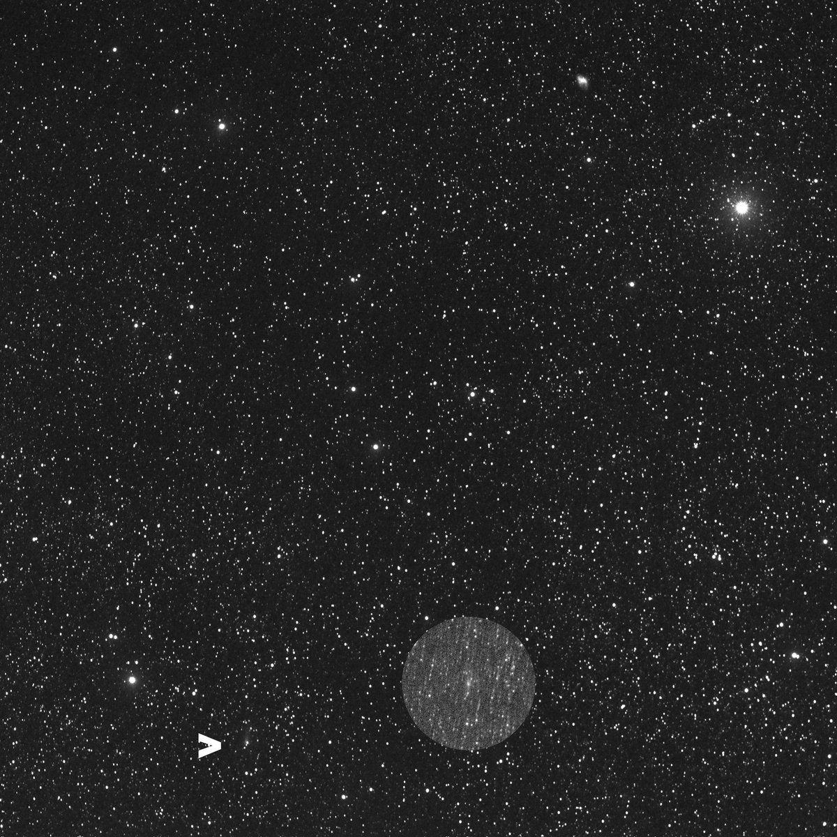 hoyenelcosmos's tweet photo. Hace dos noches pude capturar apenas a 67P/Churyumov–Gerasimenko, mejor conocido como #Chury. De 2014 a 2016 @ESA_Rosetta lo orbitó y estudió a fondo, siendo una de las misiones más impresionantes en lo que va del siglo. Me hace mucha ilusión haberle tomado una foto a todo eso. https://t.co/b58yZoPgUO