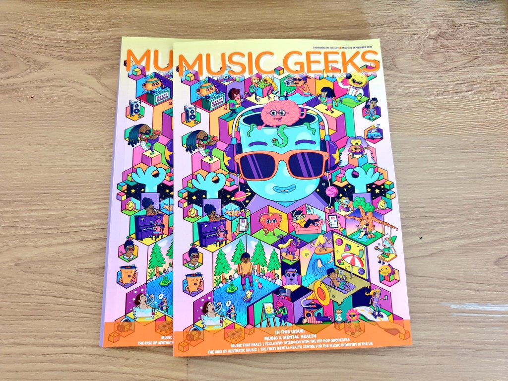 MusicGeeksUK's tweet photo. The first print copies of issue 2 has finally arrived. 

What do you think?

Look out for more updates, coming soon 😎 https://t.co/9k6dQ1y1Xx