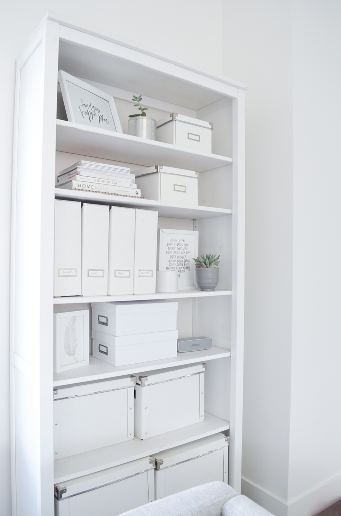 Bookshelf goals 📖 from NEAT Method Vancouver