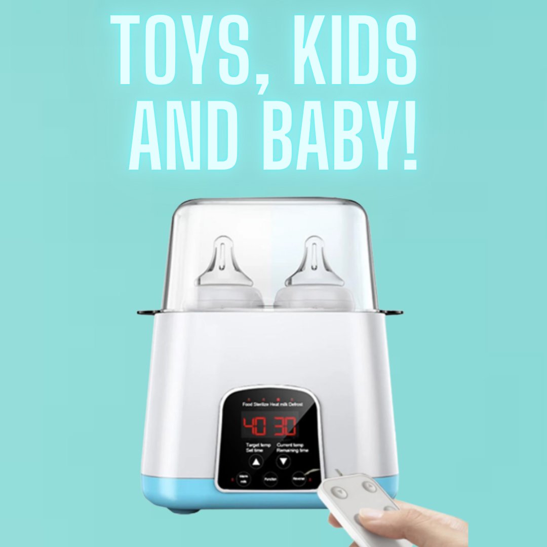 negotioapp's tweet photo. #NameYourPrice on this Baby Bottle &amp; Food Warmer with Drying Rack! 

#MakeAnOffer #Negotio #NegotioIO #Shopify #ShopifyApp #Baby #Savings #FoodWarmer #DryingRack https://t.co/DVO4dGTUy6