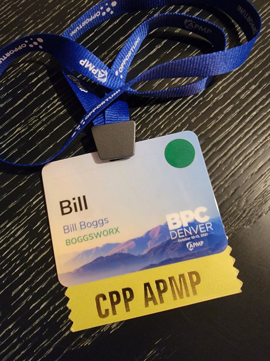 BillBoggs's tweet photo. Had a fantastic time meeting friends and colleagues at the APMP conference in Denver. So as we depart Denver we look forward to Dallas in 2022. @APMPConnect @APMPRhythm #bidcon #proudtobeapmp https://t.co/WbkGb5UnP3
