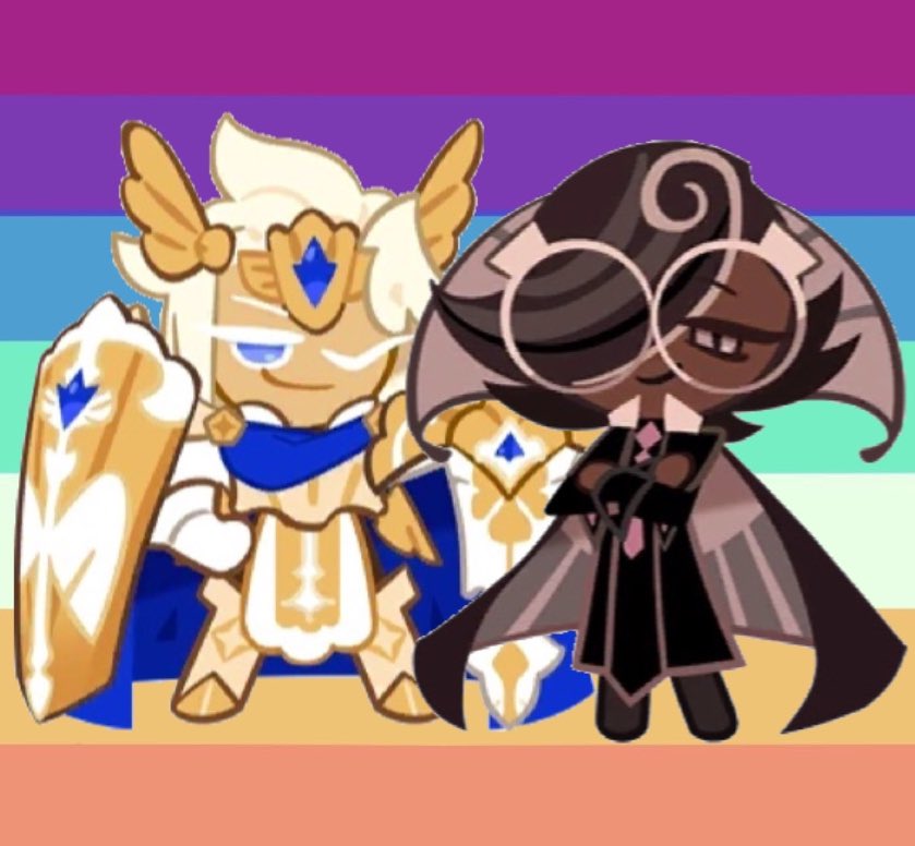 mlmshipotd's tweet photo. today’s semi canon mlm ship is espresso cookie x madeleine cookie from cookie run kingdom! https://t.co/dwhaiPlVlW