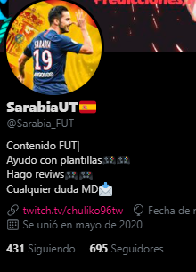 Sarabia_FUT's tweet photo. che pibardos quedan 5 para los 700🙂🙂 https://t.co/p70nHHyQsc