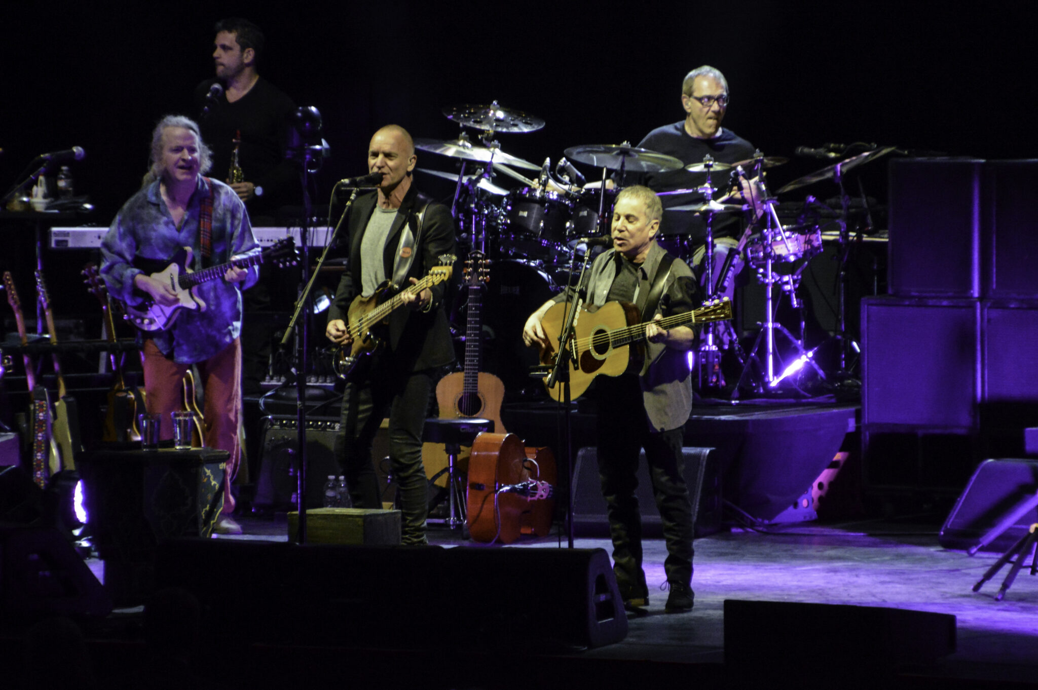 Happy birthday Revisit his 2014 concert with Sting  