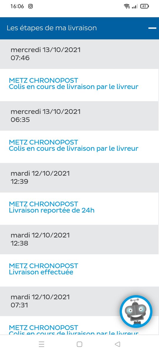 Darkstevious's tweet photo. @Chronopost @ChronopostSAV tjrs aussi efficace pour nous prendre pour des cons, 2 jours que je suis a la maison, personne n a sonné, rien dans la bal, et moi j attends...comme un con https://t.co/iD9x6ygysb