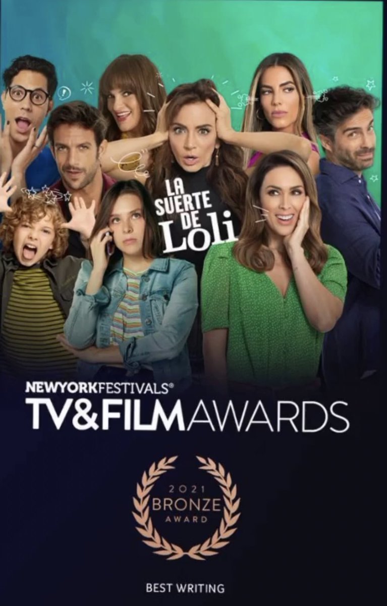 alwaysSilviaN_'s tweet image. #LaSuerteDeLoli con Bronce por mejor escritura 😎😌 amamoooss 🥰