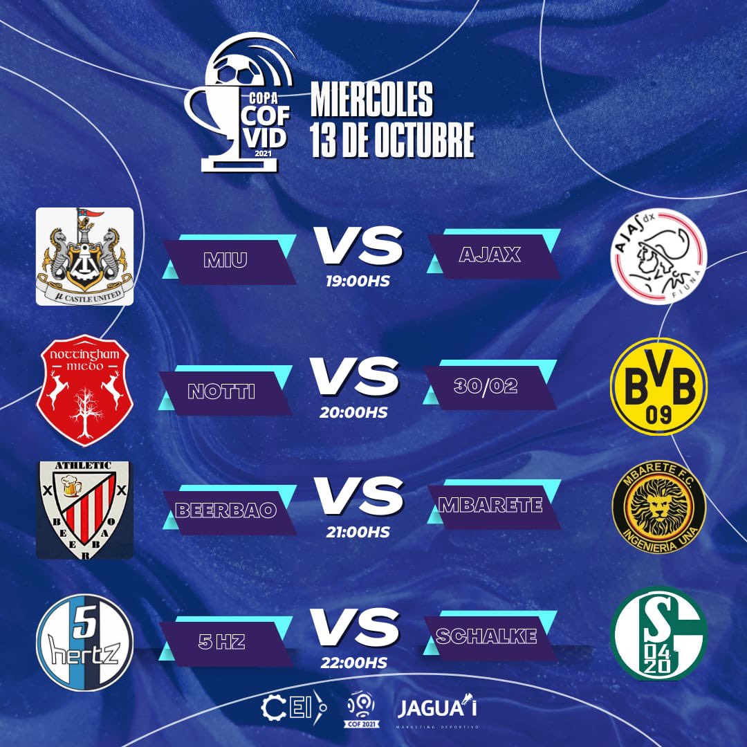 Es hoy ⚽️

Una pandemia después vuelve el fútbol, vuelven los amigos y el mejor tercer tiempo.

Estos son los juegos de la jornada inaugural.