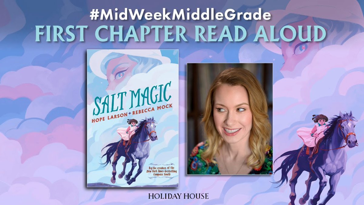 HolidayHouseBks's tweet photo. #MidWeekMiddleGrade is here with #author @hopelarson and a SALT MAGIC first chapter #readaloud! Start exploring this new #graphicnovel adventure today.
#SaltMagic #mglit #fantasy https://t.co/FhD9Plzz7P https://t.co/LVX2vC25cq