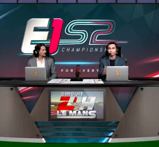 MsportXtra's tweet photo. #E1Championship And the Mystery circuit for Round 6 is..................... the famous 24 LeMans circuit !! @24hoursoflemans  #MsportXtra @alexyoong @danielwoodroof @e1race @iRacing #SimRacing https://t.co/9fwNgDQ3o4