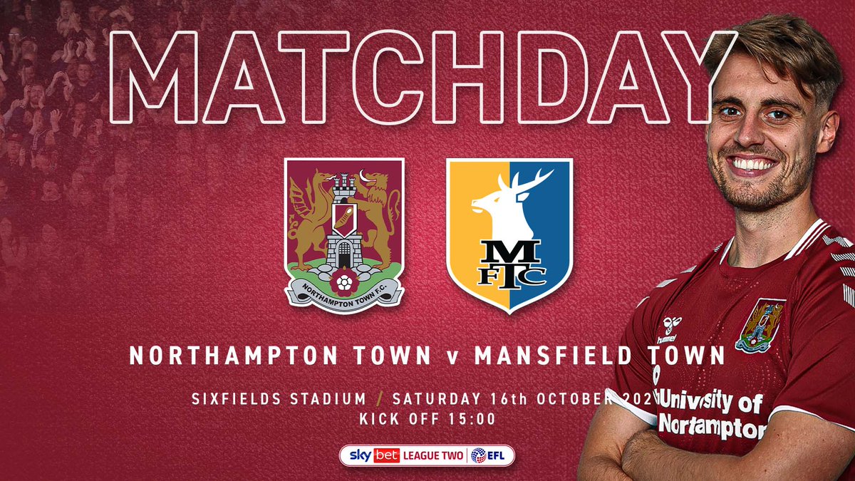 ntfc's tweet image. 𝐌𝐀𝐓𝐂𝐇𝐃𝐀𝐘 ①⑥ 💪

We take on 𝗠𝗮𝗻𝘀𝗳𝗶𝗲𝗹𝗱 𝗧𝗼𝘄𝗻 as we return to Sixfields this afternoon! 🙌

🤝 It is also our annual 𝗖𝗼𝗺𝗺𝘂𝗻𝗶𝘁𝘆 𝗗𝗮𝘆 and we cannot wait to show you just some of the fantastic work that goes on daily! 🤩