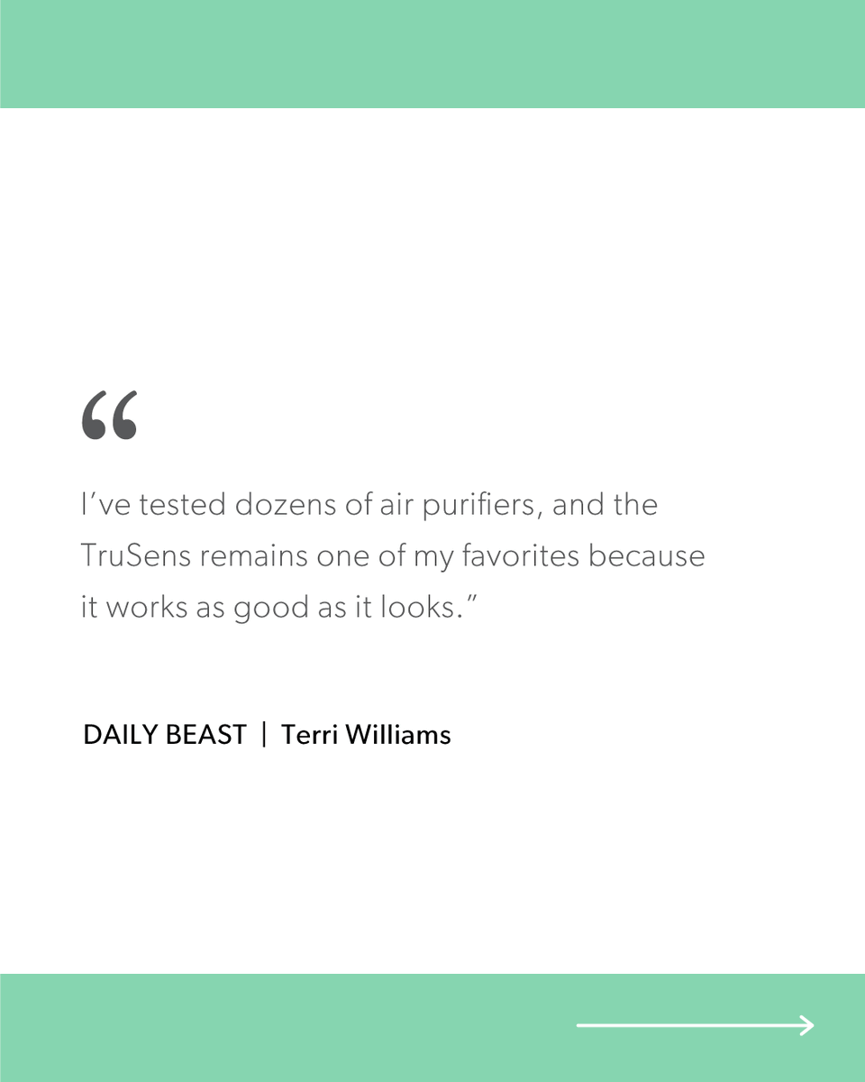 TruSensWellness's tweet photo. Air purification made smart with TruSens Smart Air Purifiers. Smart Air Purifiers feature connectivity to the TruSens App, enhanced SensorPod, and works with Amazon Alexa.
#TruSens #DailyBeast #SmartAirPurifier #TruSensApp https://t.co/W8krSfTkjp
