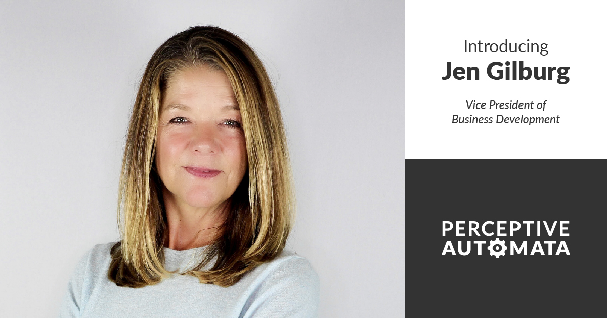 Perceptive Automata (@perceptive_auto) on Twitter photo We're pleased to welcome Jen Gilburg, VP of Business Development, to the <a href="/perceptive_auto/">Perceptive Automata</a> leadership team! Jen brings significant #automotive, #sensor, #software, #IoT and #leadership experience to the team. See today’s press release for more: bit.ly/3v8pzD5
#Boston We're pleased to welcome Jen Gilburg, VP of Business Development, to the <a href="/perceptive_auto/">Perceptive Automata</a> leadership team! Jen brings significant #automotive, #sensor, #software, #IoT and #leadership experience to the team. See today’s press release for more: bit.ly/3v8pzD5
#Boston