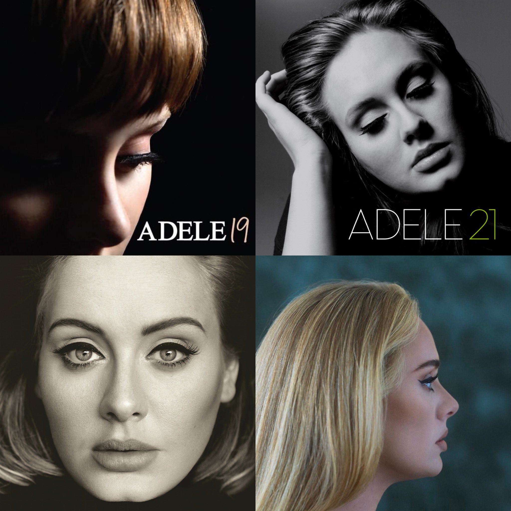 Pop Crave on X: Which of @Adele's album covers is your favorite? 💿   / X