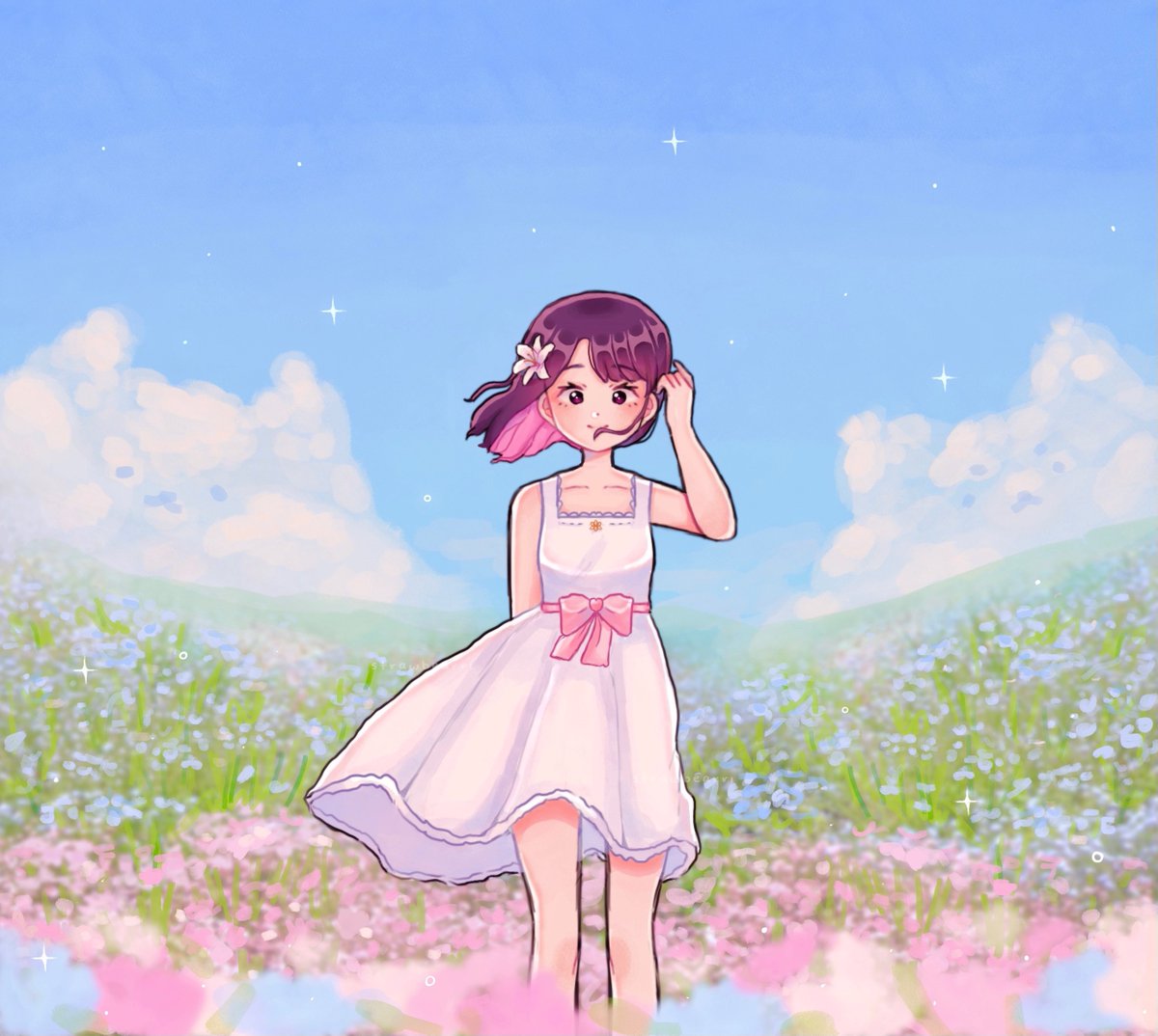 strawbearri's tweet photo. @LilyPichu hello !! i do cute, colourful and sparkly art ! *ଘ(੭*ˊᵕˋ)੭* ੈ♡‧₊˚ https://t.co/sbD9SX5nrz