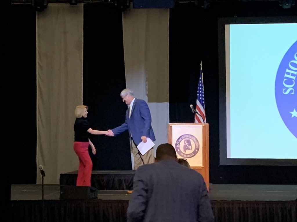 egmackey's tweet photo. Congratulations to Dr. Suzanne Lacey from @TCBOE for being named Alabama’s State Superintendent of the Year 👏👏👏
@alabama_ssa #AlabamaAchieves https://t.co/NdIpq8PjDv