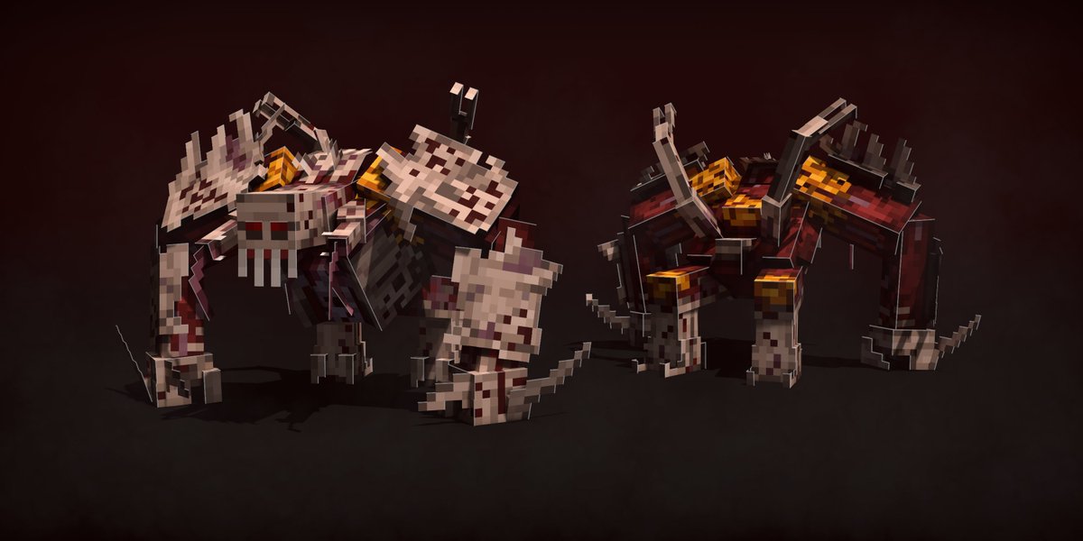 The brute necromorph, from Dead Space 1.

I would have liked to make a proper scene for it, but sadly I'm too busy to do so.
#Minecraft #pixelart #blockbench #3d #3dmodels #Deadspace #lowpoly