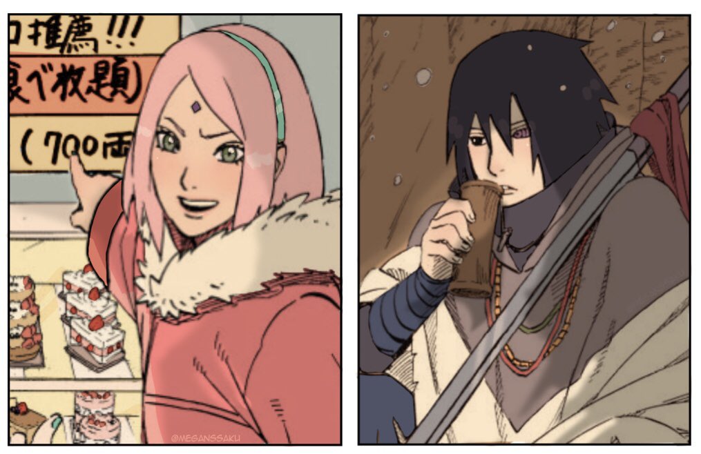 NARUTO Official Blank Period Art