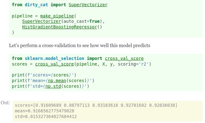 New release of dirty_cat ✨: machine learning on dirty categories

The big deal: the SuperVectorizer: easily ingest a (possibly dirty) pandas dataframe in a machine-learning pipeline 🤟
dirty-cat.github.io/stable/auto_ex…

Painless data science directly on the dataframe
#pydata