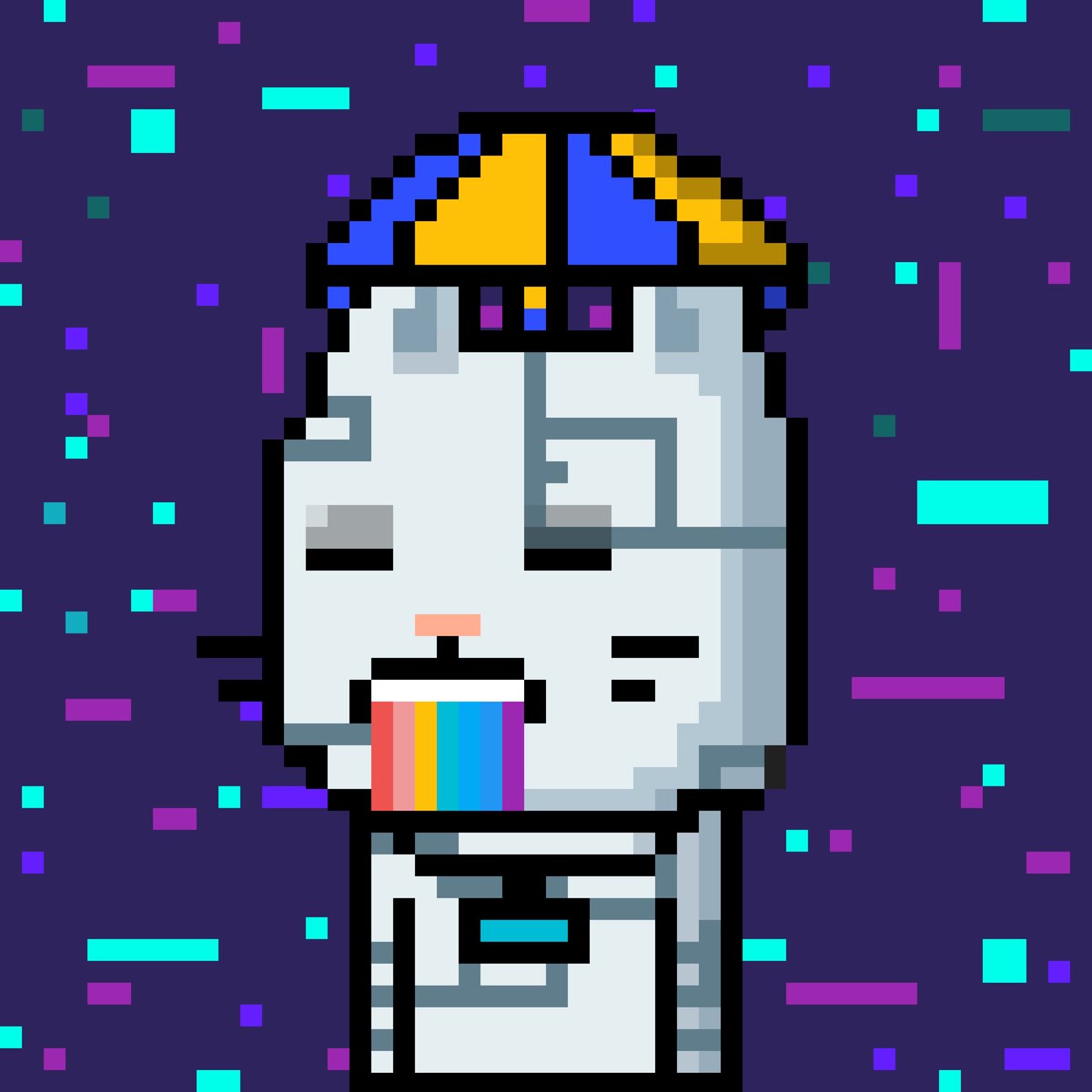 DegenPeteRabBit's tweet photo. These are sick!!
And this little neko is so sick it’s puking rainbow!
@pod_town #CyberNeko #podians #poddies https://t.co/NnSPLu79XP