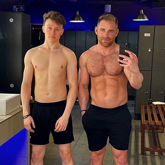 First Gym session with @joshcollinsxxx in Madrid. Looking forward to filming with people.   @BastiankarimXXX<a class="tags" href="/tag/joshcollinsxxx">@joshcollinsxxx</a>