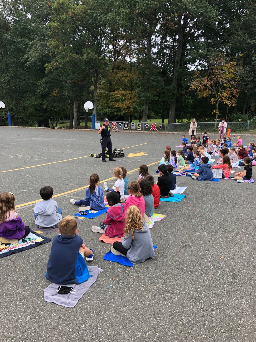 Learning about Fire Safety with Mr. Dalton!