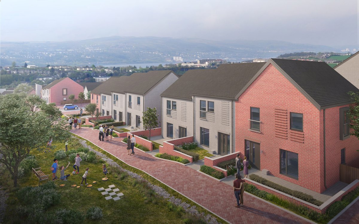 LABMmag's tweet photo. .@Caledonia_HA has submited a detailed #planningapplication to @WDCouncil for a major #regeneration scheme to build 140 new #highqualityhomes and improve #communityamenities in Bellsmyre, Dumbarton. The #development has been designed by @ECDArchitects.

https://t.co/XzZRiBbTY1 https://t.co/ZnusXIMskh