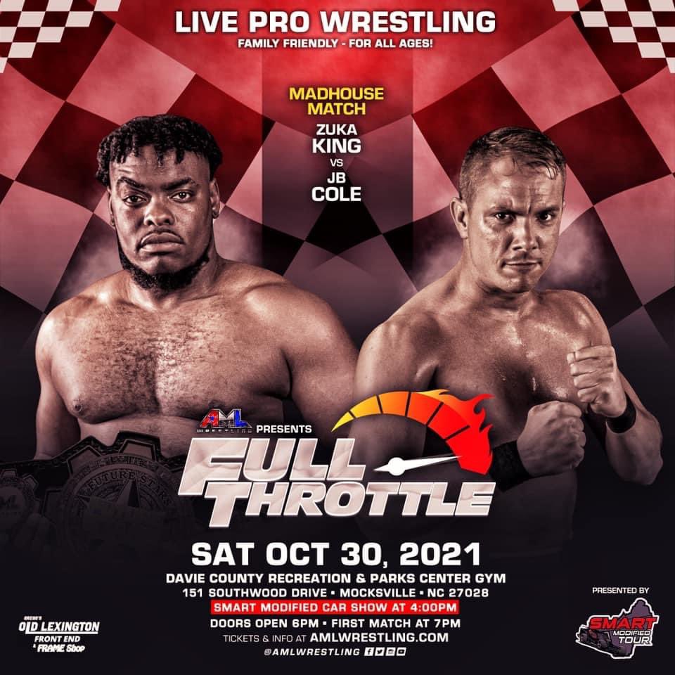 Z_SHOCKDAWORLD's tweet photo. One on One
@AMLWrestling
Zuka King 👑 Vs JB Cole 🏁
MadHouse Hardcore Match!
Jb Cole’s specialty match! 🤼🏎🔧🪑🏁
I’m going to send JB to a Madhouse when it’s all over, by any means!
5150
#BAMSUCKA💥
#KellerGuy
#AMLWrestling https://t.co/LdclK9OWAL