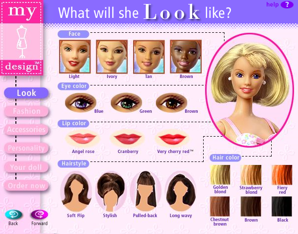 BarbieQuestions's tweet photo. Took the day off but I'm back! Now it's time for a #Throwback Does anyone remember the old @barbie website? I spent hours designing dolls here when I was a kid #nostalgia #wednesdaythought #snapchat https://t.co/GU4hSlNkCC