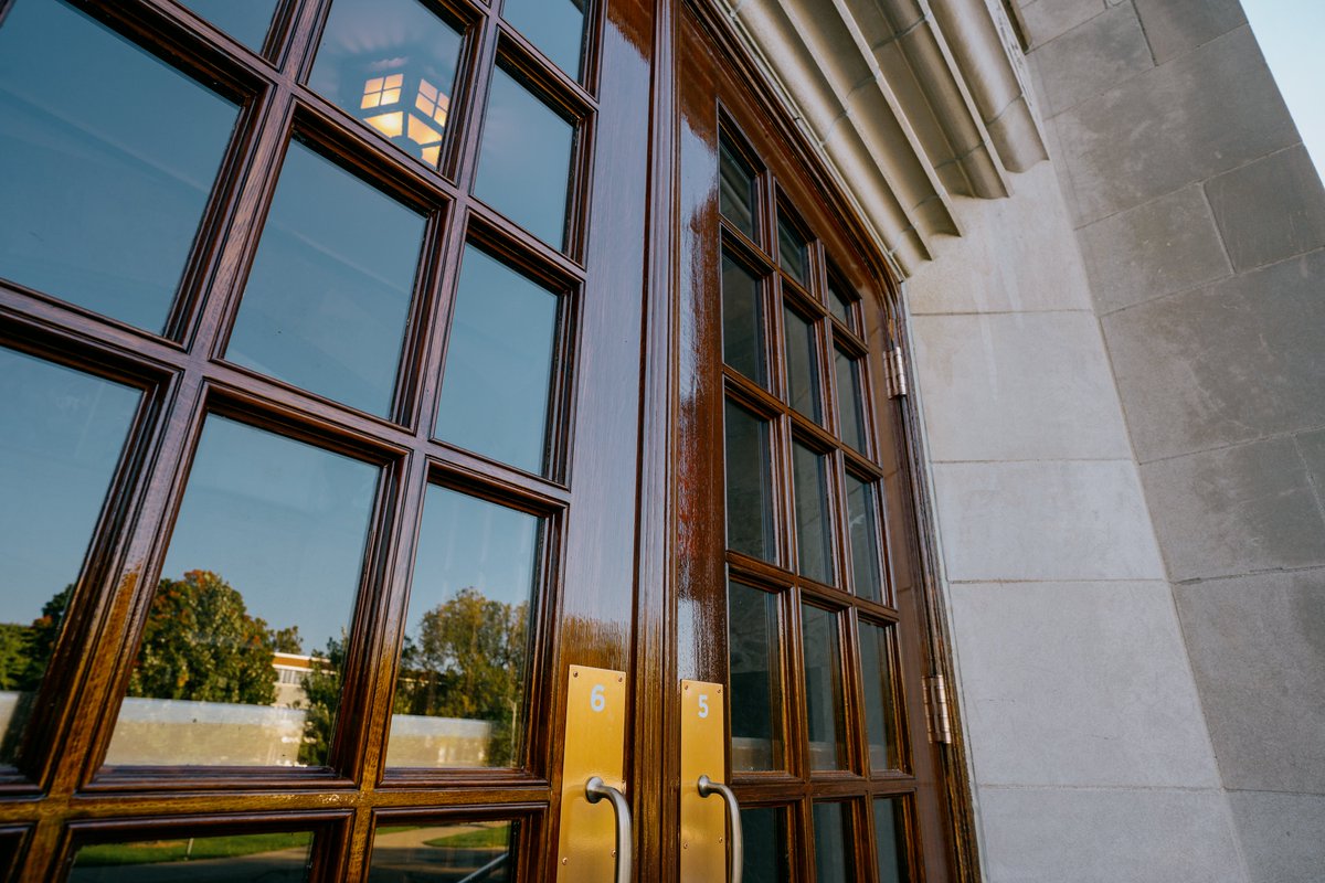 That's it. The MSU Auditorium doors are complete ✅😍 #MSU