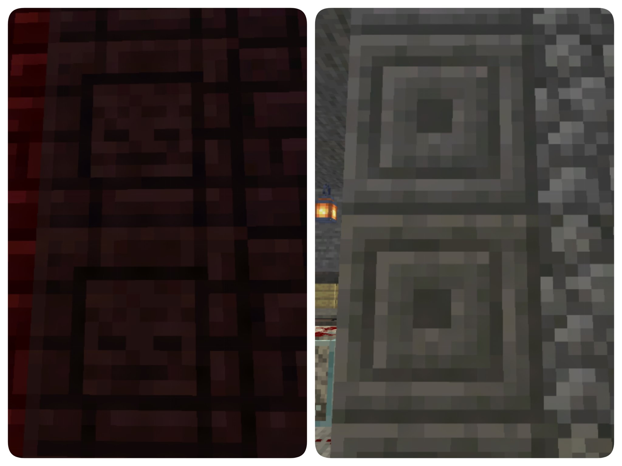 さくらん マインクラフト 模様入りクラフト 2 ネザーレンガ ウィザースケルトン 石レンガ 的 いましたね ウィザスケさん で 赤いネザーレンガのほうには 模様入り素材はないんですね ちょっと残念 T Co Iuxtauzddm Twitter