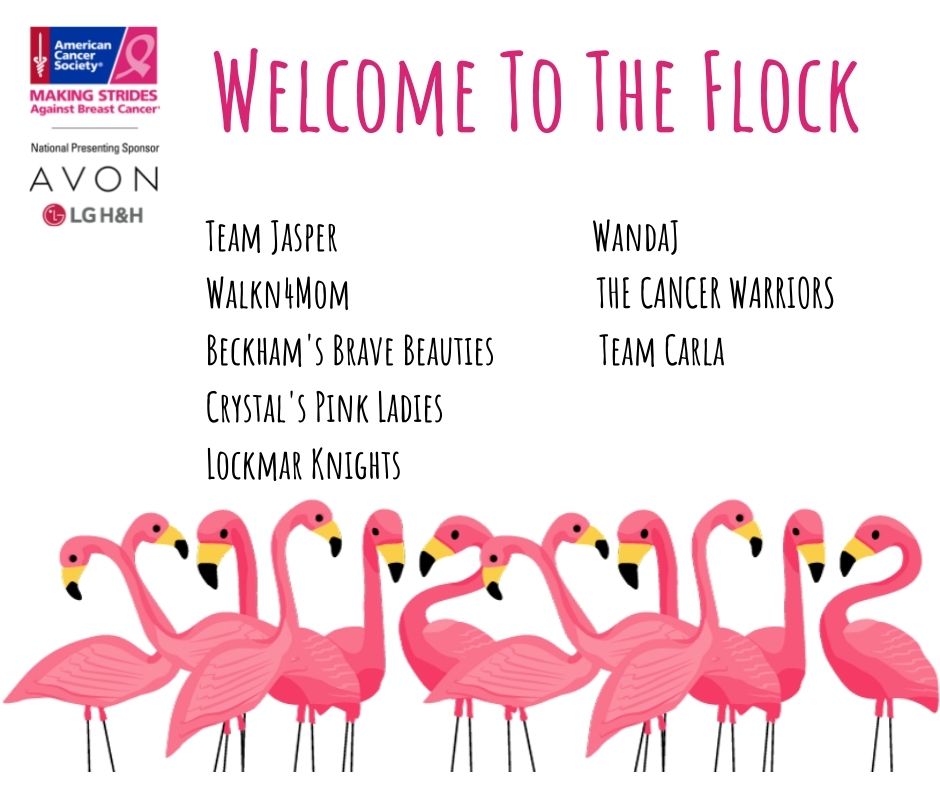 MSABCBrevard's tweet photo. #WelcomeWednesdays
Please welcome these teams who joined Making Strides of Brevard County last week. #TogetherWeAreStronger 
Thank you for your support!🎉🚶‍♂️🏃‍♀️ https://t.co/BEGesVr0wc