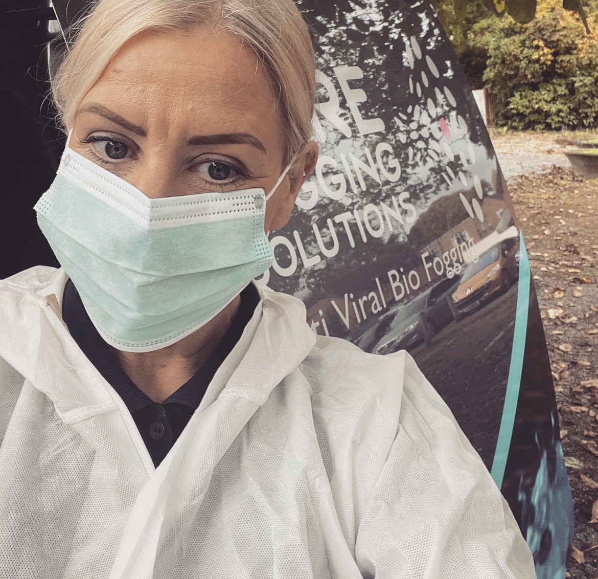 PureFogging's tweet image. I go from glam to this pretty quickly these days 🤣 all in the name of hygiene and I love it!!

Cleaning and Fogging today for a lovely client who have had covid in the premises.

Cleaning and Bio Fogging kills the airborne AND surface bacteria! 

#hygiene