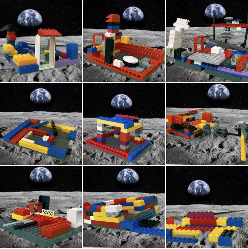 Our 1st graders designed a house on the moon using Legos. They imagined what the houses would look like on the moon using the DoInk app. <a href="/DoInkTweets/">DoInk Tweets</a> <a href="/LEGO_Education/">LEGO Education</a> #ahousewithaviewofEarth #STEM