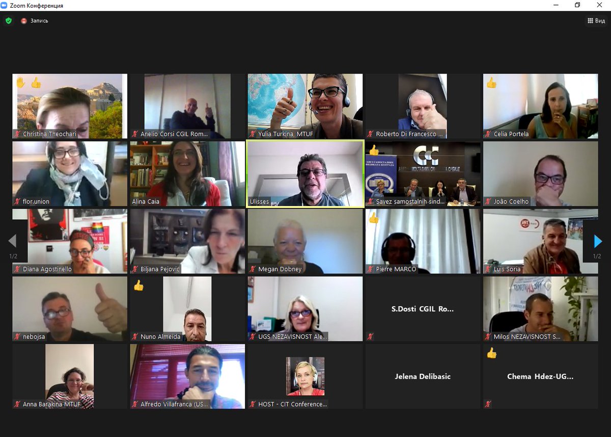 MTUF_RU's tweet photo. #MTUF took part in 1st day of #ETUI training course "Digitalisation of capital cities and role of #tradeunions" for #ECTUN members.Thanks for interesting introduction.We hope for useful collaboration during course! https://t.co/OONjxh7p2a