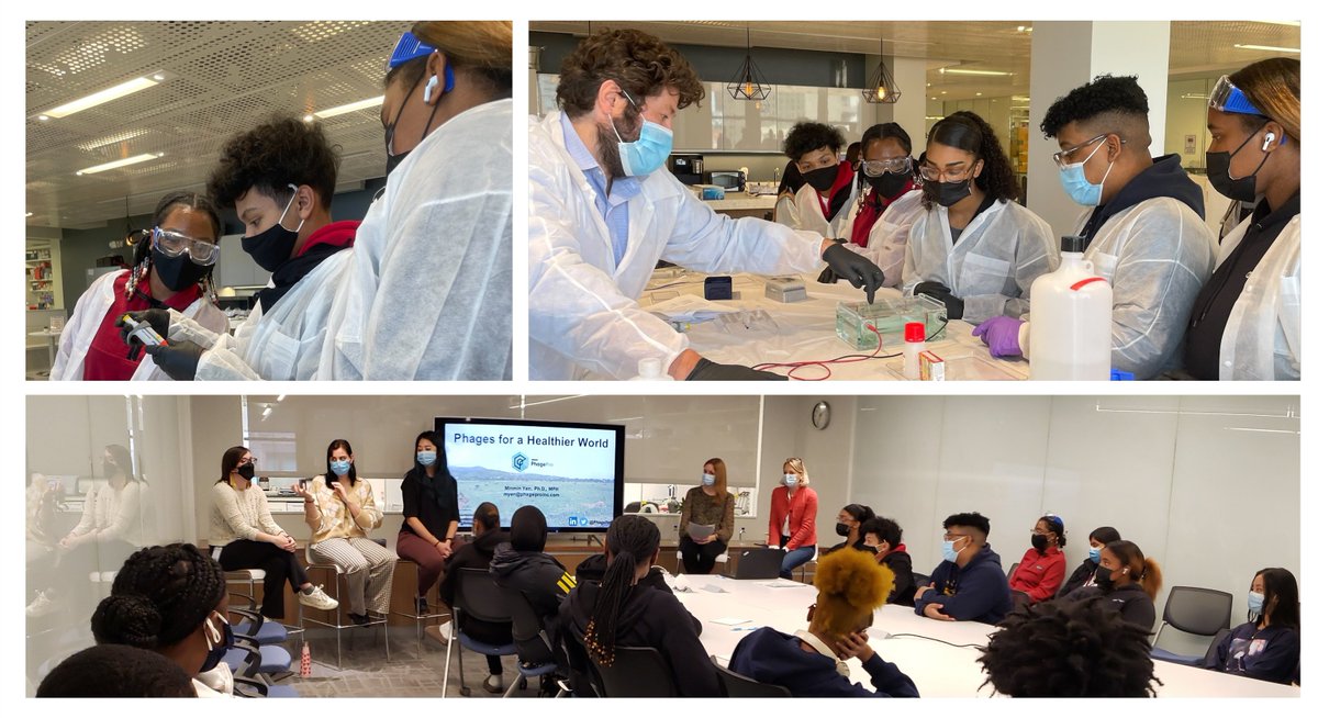 BioLabsBoston's tweet photo. Yesterday, we hosted the first session of @biolabs' #Biotech &amp; #LifeSciences Immersion Program with @BostonSchools! 

During the session, students performed an experiment, met with Tufts Launchpad BioLabs resident companies, &amp; learned how to build a STEM resume. 

#STEMeducation https://t.co/c4vVBNAaB5