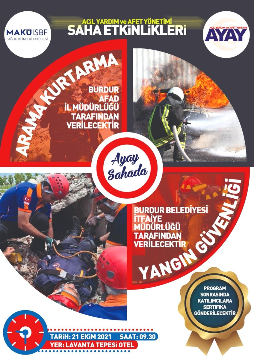 #acilyardımveafetyönetimi #ayay #afetyönetimi <a href="/AFADBaskanlik/">AFAD</a> <a href="/burdurbld/">T.C. BURDUR BELEDİYESİ</a> @mehmet_ali_ballak <a href="/AFAD_Burdur/">AFAD Burdur</a> <a href="/yasin11982/">Yasin Tokgöz 🇹🇷 🇹🇷</a> <a href="/mminpolat7/">mümin polat</a> <a href="/MuratKus_MAKU/">Murat KUŞ</a> @dr_ademkorkmaz <a href="/makuedutr/">MAKÜ</a>
