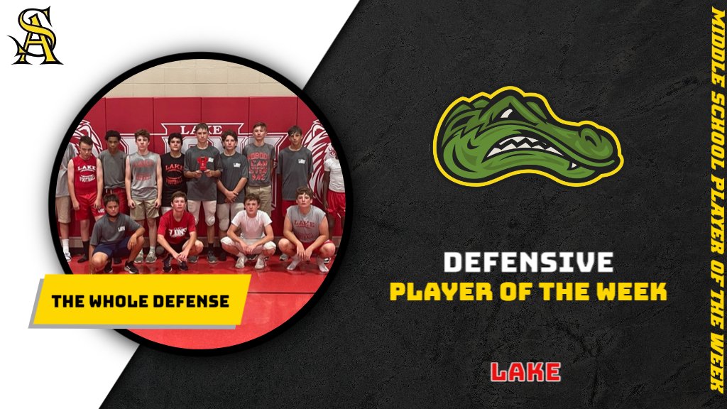 stamantfootball's tweet photo. Congrats Boys! #FutureGators #MiddleSchoolPlayerOfTheWeek #GatorNationStrong https://t.co/6Ir2KI2s6P