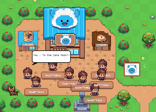 BasedMonsta's tweet photo. Check out all the peeps hanging out at the Cake Monster house in @ProjectOasis_ Oasis 🔥🥳 Congrats to their team for selling out their IDO! Check out the CM house in the Metaverse for yourself at https://t.co/vpFXkqdXFG and keep your 👀 peeled for more!
#beastofbsc #ProjectOasis https://t.co/2ayxodANTI