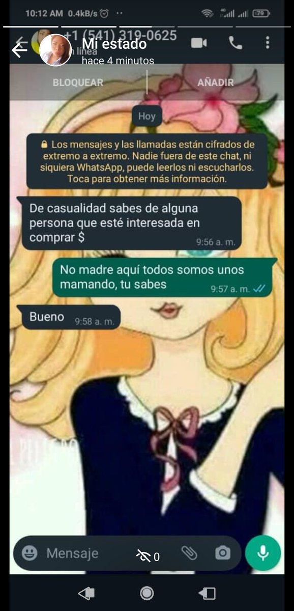 maidig's tweet photo. Buen día denuncio públicamente el secuestro de mi identidad para estafar a mis contactos, NO COMPRO NI VENDO DOLARES, soy una trabajadora respetable y sigo en VENEZUELA #URGENTE @DouglasRicoVzla @PRENSACICPC @SEBIN_OFICIAL https://t.co/XhHKzvgYTe