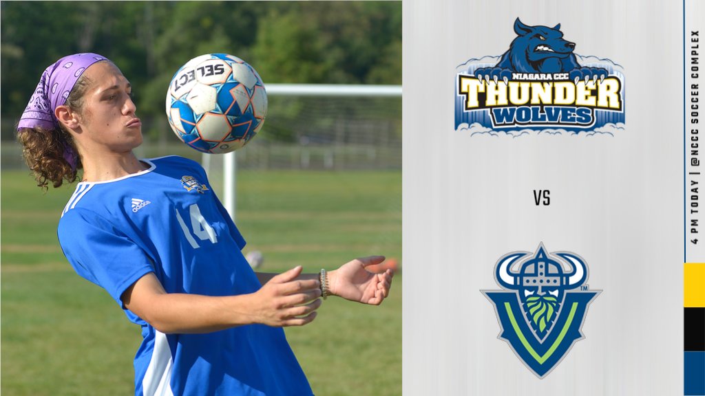 MSOC: <a href="/NiagaraMSC/">Niagara CCC Soccer</a> (5-5) closes out the home portion of its regular-season schedule at 4 p.m. today when it hosts local USCAA opponent <a href="/VillaVikings/">Villa Vikings</a> (0-10-1) in a non-region matchup! #RollWolves ⚽️🐺💪