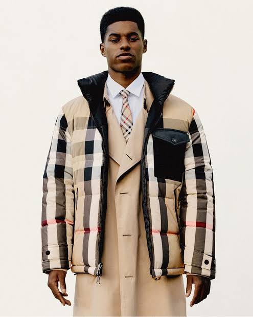 CubeNigeria's tweet photo. Mr Burberry, Marcus Rashford. https://t.co/3OFs96FPQM