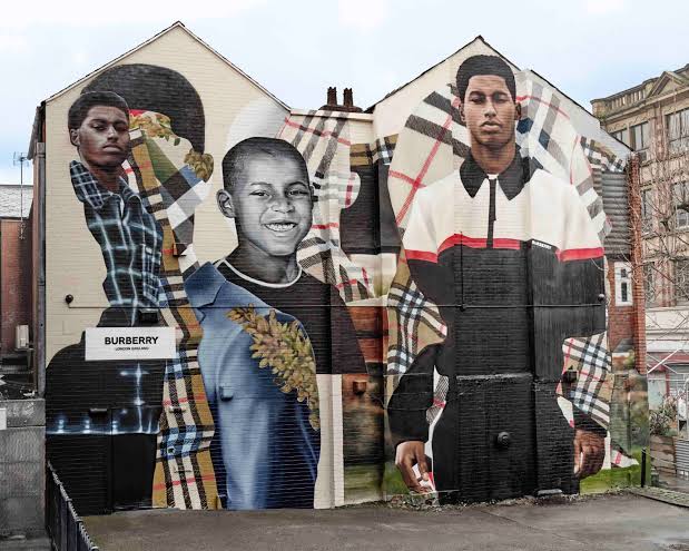 CubeNigeria's tweet photo. Mr Burberry, Marcus Rashford. https://t.co/3OFs96FPQM