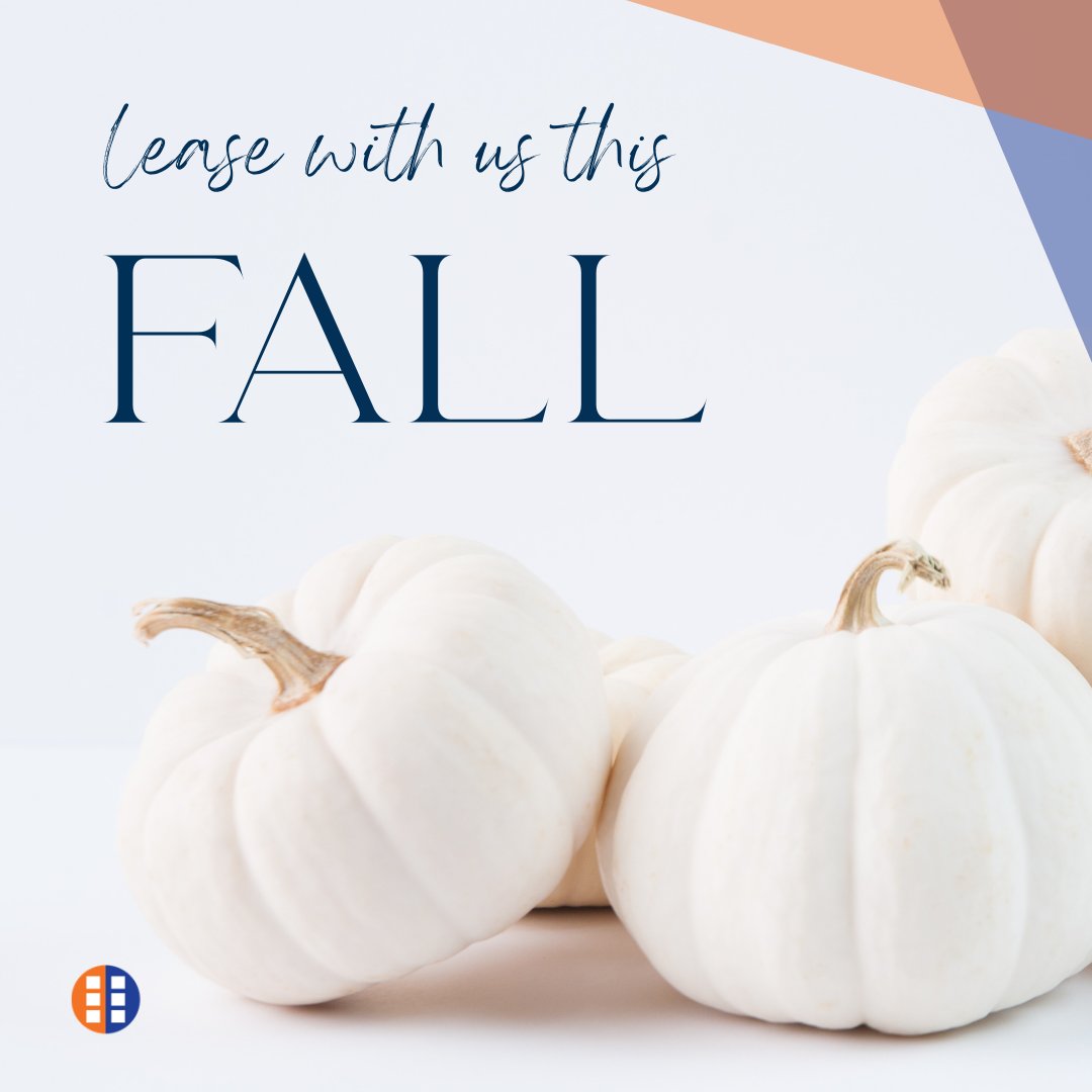 Take a tour of our gourd-geous apartments this fall! 🎃