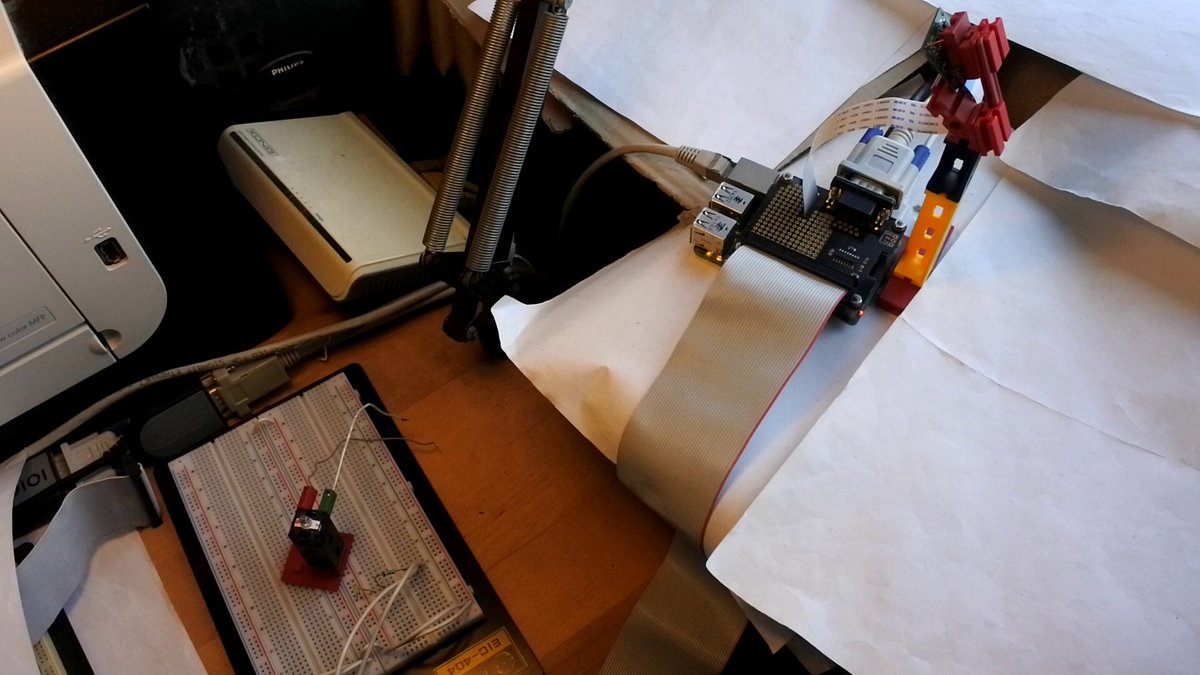 hvniekerk's tweet image. Video 5 youtu.be/87kPhHjgfKY on #RaspberryPi1 running #RaspberryPiOS w/ #vnc ,via #Fedoralinux #Linux, #minicom. Using C# &amp;amp; trying to control GPIO w/ rewiring &amp;amp; error(?). Ending with nice result! Support: paypal.me/hvniekerk ko-fi.com/hvniekerk patreon.com/hvniekerk