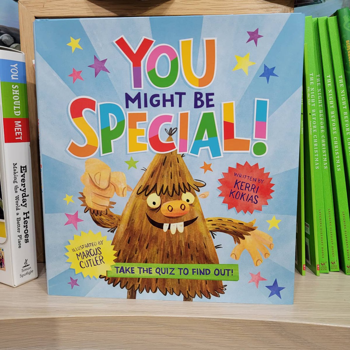 river_bookshop's tweet photo. You might not be a unicorn or a dragon but you're special just the same. This adorable book in a quiz format reinforces the idea that we are all special in different ways! Well done! @KerriKokias &amp; @MarcusCutler https://t.co/wSGDhsgVx0