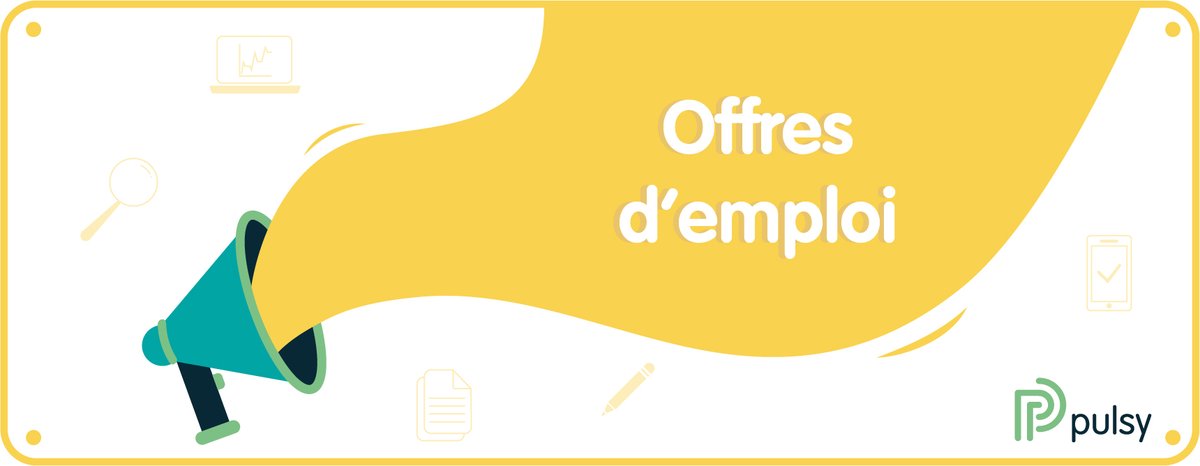 🚨 #Pulsy recrute 🚨

Vous avez envie de mener des missions d'intérêt public au service des professionnels du sanitaire, du médico-social et du social ? Rejoignez-nous !

Découvrez toutes nos offres d'emploi 👉pulsy.fr/portail/nous-r…

#emploi #esanté #numérique