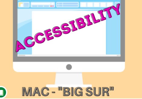 Live Webinar 10/26/21: "Accessibility Options for Vision Impairment in macOS ‘Big Sur’"

Full info and registration -&gt; tinyurl.com/5vwvkhh2