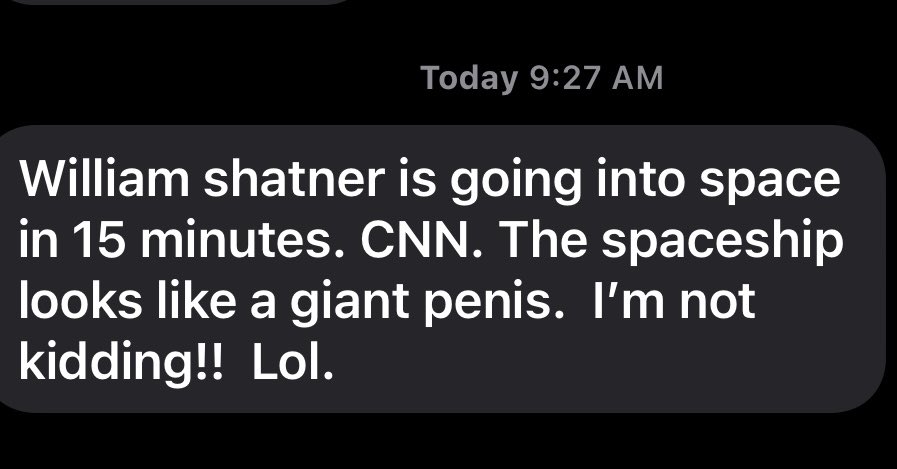Marliese1's tweet photo. First text I got this morning. God love my friend who tells it as it is lol! #cnn https://t.co/5RiPFoLyOj