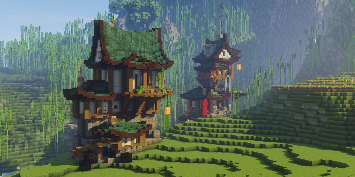 Work In Process : Asian Steampunk Village